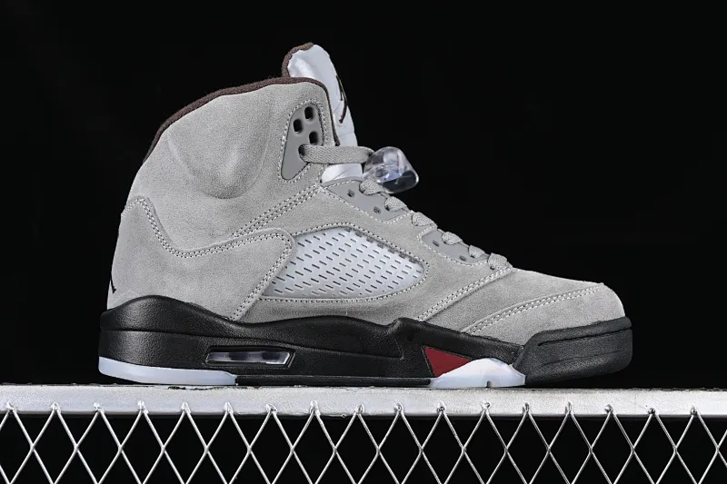 All categories Air Jordan Jordan series basketball shoes Air Jordan 5 A Ma Maniére x Air Jordan 5 "Light Bone" AJ5 Joe 5 white gray FD1330-006